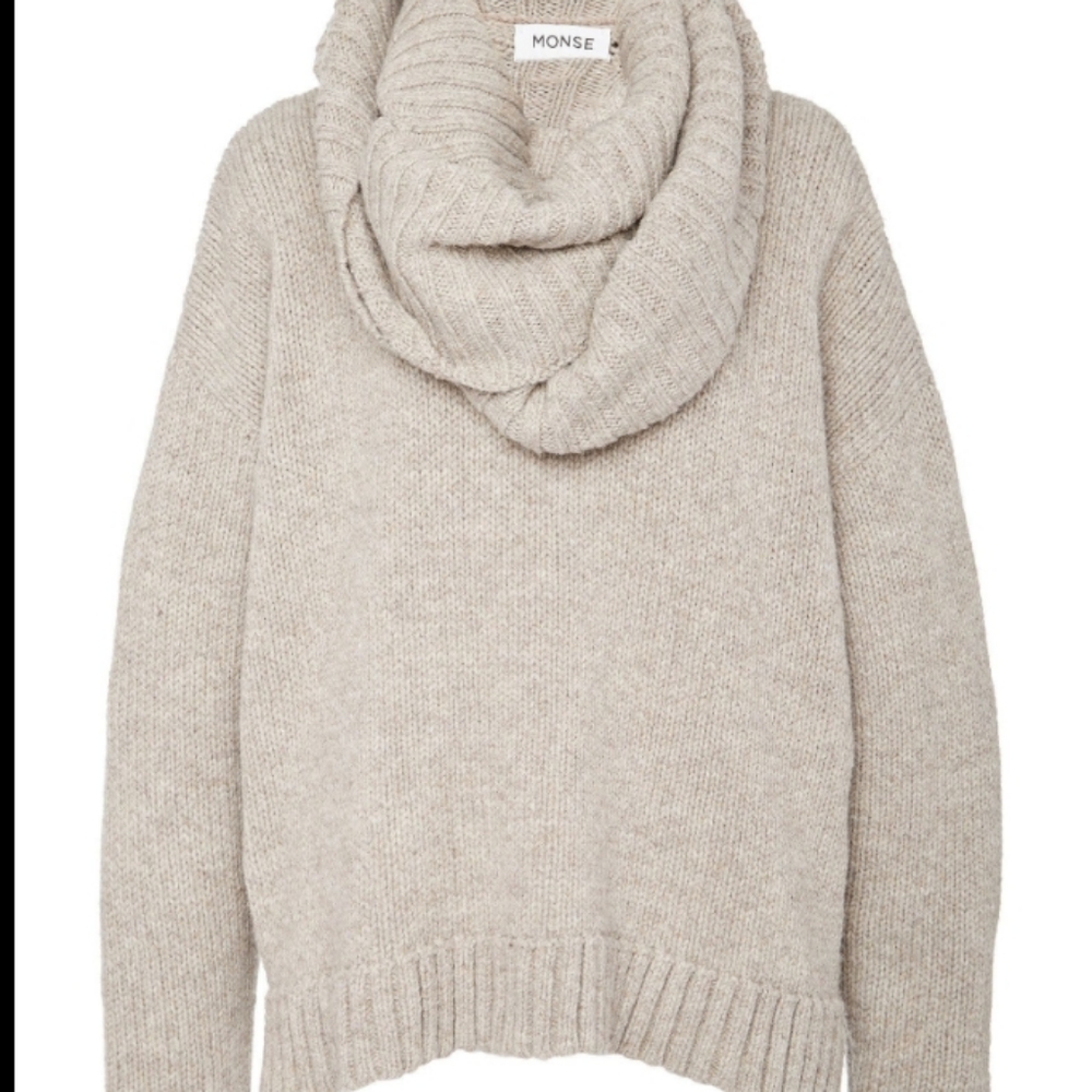 Vintage Chunky Neck Sweater